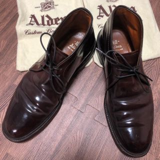 オールデン(Alden)の［みやざきs'shop様専用］オールデン Alden コードバン チャッカ (ドレス/ビジネス)