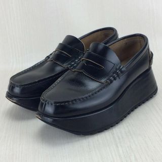 コムデギャルソン(COMME des GARCONS)のCOMME de GARCONS 厚底コインローファー  ギャルソン(ローファー/革靴)