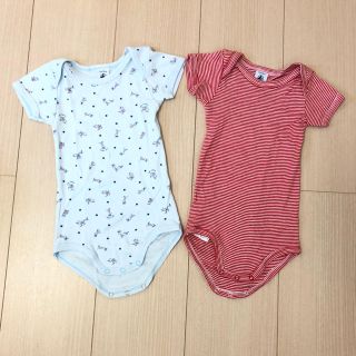 プチバトー(PETIT BATEAU)の確認中　　　ロンパース 74(ロンパース)