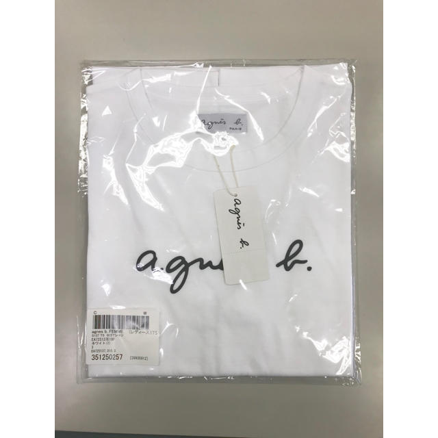 【未使用】アニエスベーロゴ半袖Tシャツ(T3サイズ)アニエス・ベーagnes bトップス