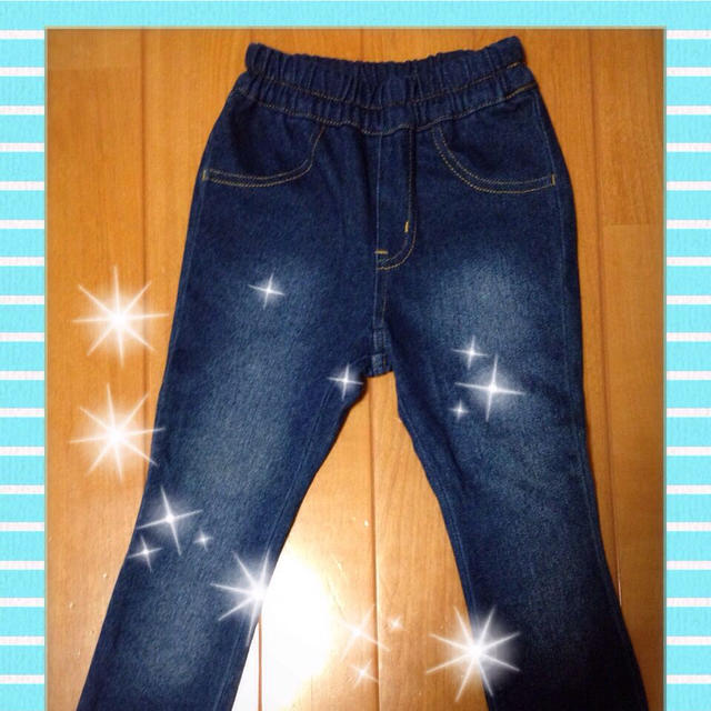 JUNK STORE(ジャンクストアー)の★らくちんデニムパンツ★ キッズ/ベビー/マタニティのキッズ服男の子用(90cm~)(パンツ/スパッツ)の商品写真