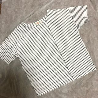 ビームス(BEAMS)のBEAMS ボーダーTシャツ 切替ストライプ (Tシャツ(半袖/袖なし))