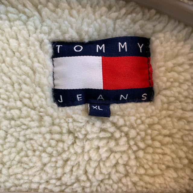 TOMMY HILFIGER(トミーヒルフィガー)のデニムボアジャケット（XL） メンズのジャケット/アウター(Gジャン/デニムジャケット)の商品写真