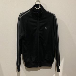 フレッドペリー(FRED PERRY)の【美品】FRED PERRY（フレッドペリー） トラックジャケット 黒(ジャージ)