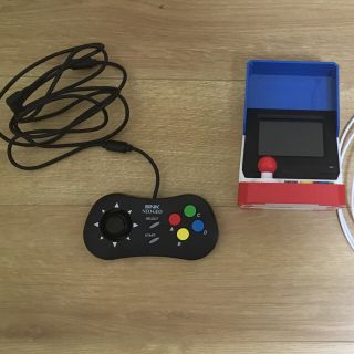 ネオジオ(NEOGEO)の【値下げ】ネオジオミニ   コントローラ付 NEOGEO (家庭用ゲーム機本体)