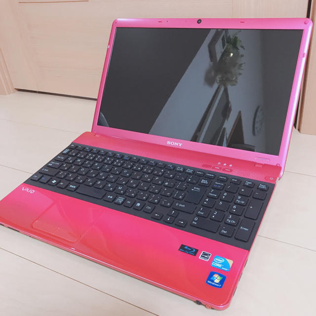 SONY VAIO ピンク ノートパソコンの通販 by 凛｜ラクマ