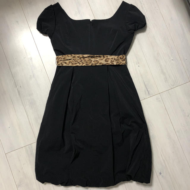 chereaux(シェロー)の美品 シェロー chereauxドレスワンピ  黒 レディースのフォーマル/ドレス(ミディアムドレス)の商品写真