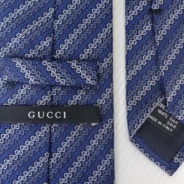 美品★グッチＧＵＣＣＩ【ＧＧ柄】高級ネクタイ★クリーニング済★