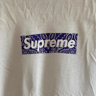 シュプリーム(Supreme)のsupreme Tシャツ Lサイズ ペイズリーBOX(Tシャツ/カットソー(半袖/袖なし))