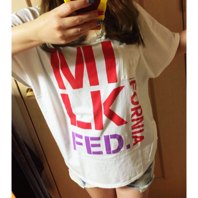 MILKFED.(ミルクフェド)のMILKFED. ビッグTシャツ レディースのトップス(Tシャツ(半袖/袖なし))の商品写真