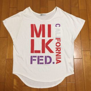 ミルクフェド(MILKFED.)のMILKFED. ビッグTシャツ(Tシャツ(半袖/袖なし))