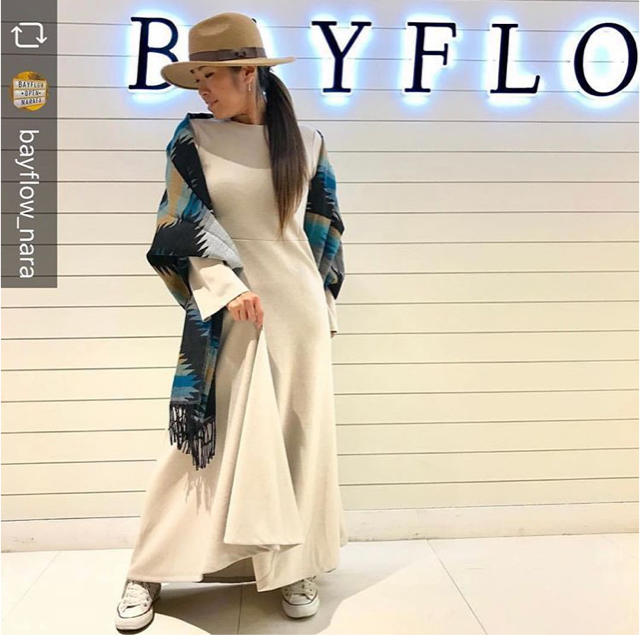 BAYFLOW(ベイフロー)のBAYFLOW  ベイフローマキシワンピース レディースのワンピース(ロングワンピース/マキシワンピース)の商品写真