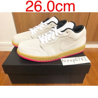 NIKE - ナイキ エアジョーダン1 LOW NEWカラー 26.0cm 新品未 NIKE - ナイキ エアジョーダン1 LOW NEWカラー 26.0cm 新品未