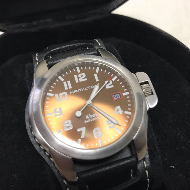 Hamilton(ハミルトン)のHAMILTON Khaki ハミルトン カーキ ROOTS ルーツコラボ 限定 メンズの時計(腕時計(アナログ))の商品写真