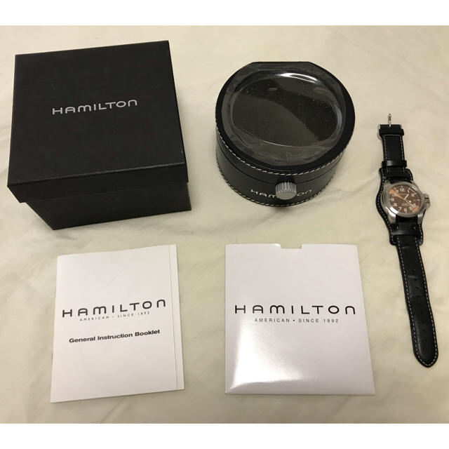 Hamilton(ハミルトン)のHAMILTON Khaki ハミルトン カーキ ROOTS ルーツコラボ 限定 メンズの時計(腕時計(アナログ))の商品写真