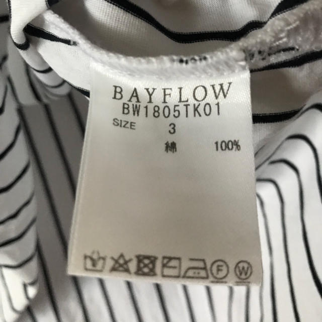 BAYFLOW(ベイフロー)のBAYFLOWベイフロー☆半袖カットソー レディースのトップス(カットソー(半袖/袖なし))の商品写真