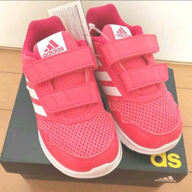 adidas(アディダス)の専用です【新品タグ付】adidas☆スニーカー 14.0cm キッズ/ベビー/マタニティのベビー靴/シューズ(~14cm)(スニーカー)の商品写真