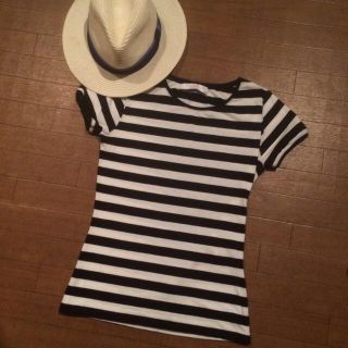 ザラ(ZARA)のZARAボーダーTシャツ♥️(Tシャツ(半袖/袖なし))