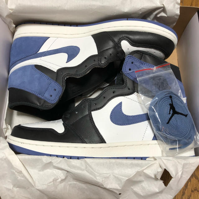 NIKE(ナイキ)のOU様 AIR JORDAN 1 BLUE MOON ジョーダン エアー メンズの靴/シューズ(スニーカー)の商品写真