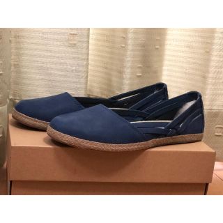 アグ(UGG)のUGG (W TIPPIE)ブルー23.5㎝(バレエシューズ)