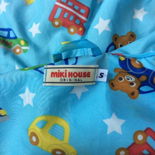 mikihouse(ミキハウス)のミキハウス（mikihouse）レインコート　90〜100cm サイズS キッズ/ベビー/マタニティのキッズ服男の子用(90cm~)(その他)の商品写真