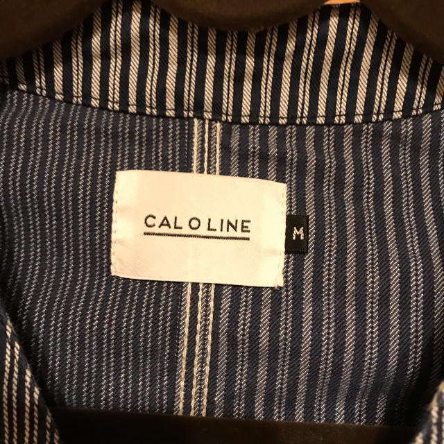 BEAMS(ビームス)のCALOLINE ヒッコリーブルゾン キャルオーライン メンズのジャケット/アウター(ブルゾン)の商品写真