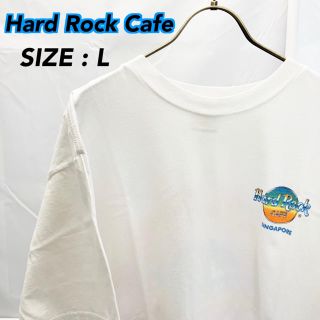 ロックハード(ROCK HARD)の【 Hard Rock Cafe 】シンガポール 限定 デザイン Tシャツ L(Tシャツ/カットソー(半袖/袖なし))