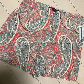 ザラ(ZARA)のザラ zara ペイズリー柄 ショートパンツ xs(ショートパンツ)