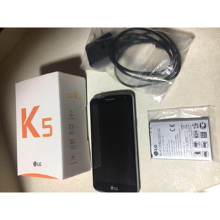 エルジーエレクトロニクス(LG Electronics)のLG K5 フリーsim 8GB(スマートフォン本体)