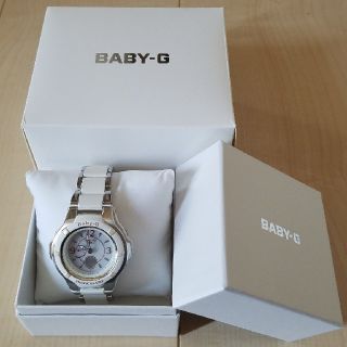 ベビージー(Baby-G)のCASIO baby-G ホワイト(腕時計)