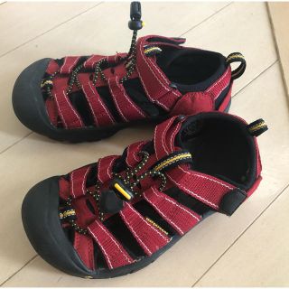 キーン(KEEN)の☆美品☆KEEN キーン ニューポートH2 キッズサンダル 19センチ(サンダル)