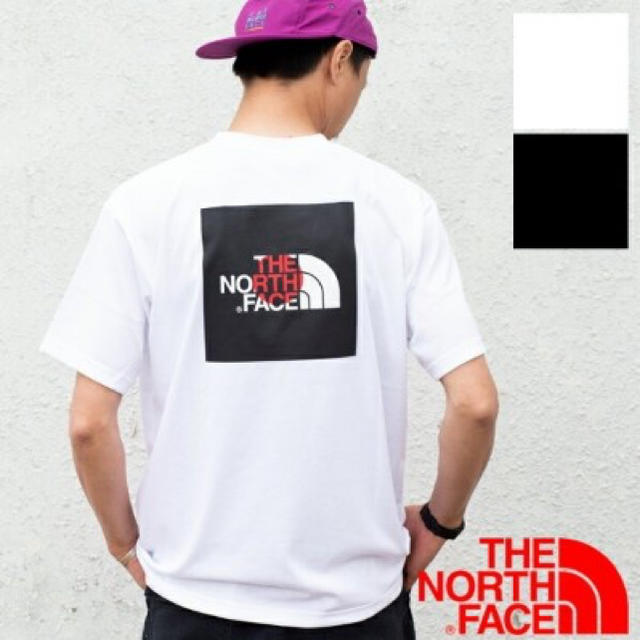 THE NORTH FACE(ザノースフェイス)のノースフェイス ショートスリーブナショナルフラッグスクエアロゴT メンズのトップス(Tシャツ/カットソー(半袖/袖なし))の商品写真