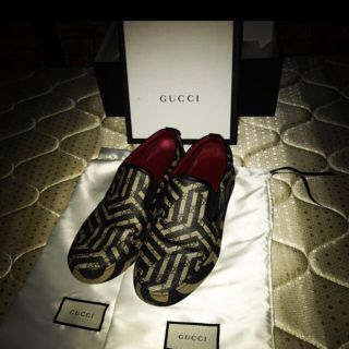 グッチ(Gucci)のGUCCI GGカレイド(スリッポン/モカシン)