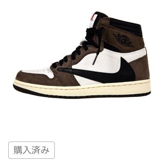 ナイキ(NIKE)のAIR JORDAN 1 HIGH TRAVIS SCOTT 27cm(スニーカー)