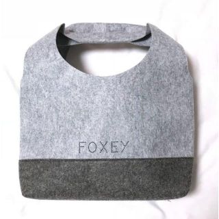 フォクシー(FOXEY)のFOXEY　ノベルティ　フェルト素材　トートバック(ハンドバッグ)