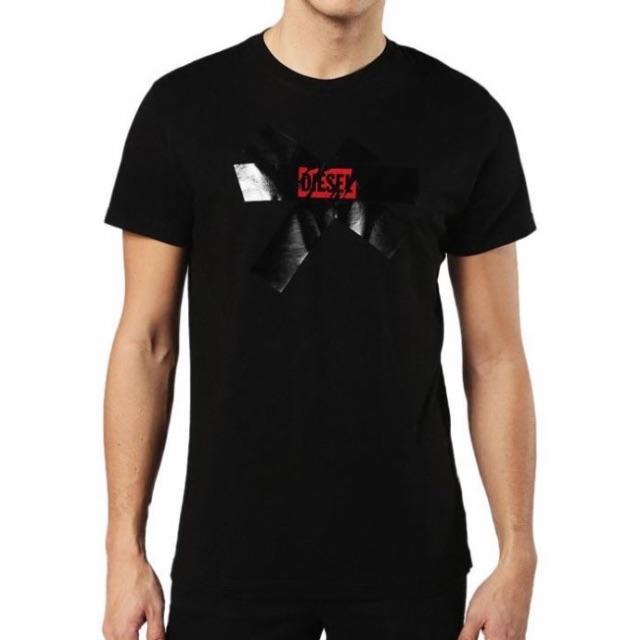 Diesel Diesel Tシャツ Newクッキーロゴ ブラック L ディーゼルの