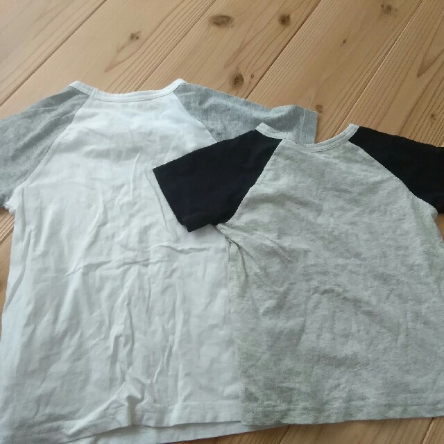 MUJI (無印良品)(ムジルシリョウヒン)の無印キッズTシャツ キッズ/ベビー/マタニティのキッズ服男の子用(90cm~)(Tシャツ/カットソー)の商品写真