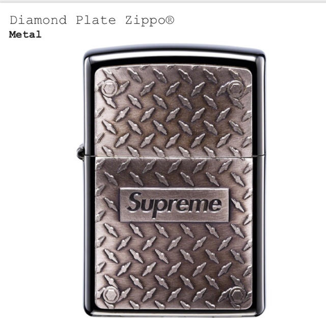 supreme ZIPPO metal