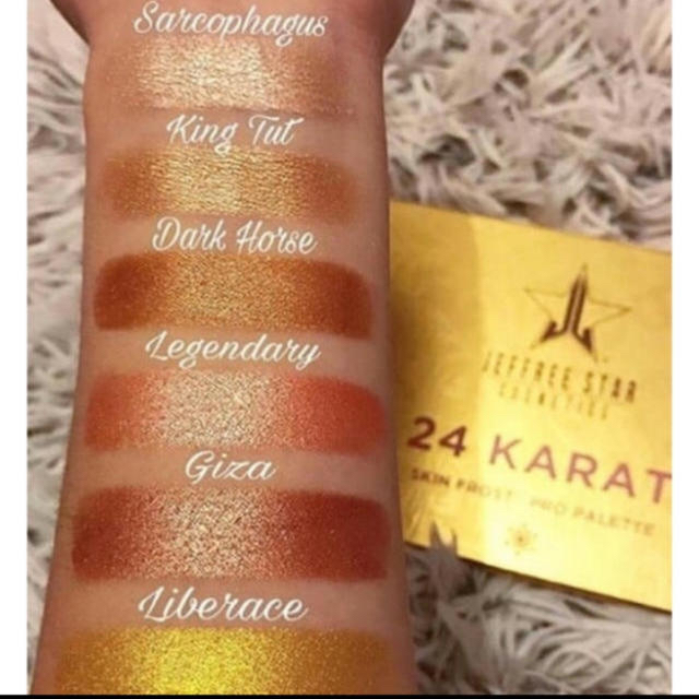 値下げ！ Jeffree Star 24 karat ハイライト ハイライター