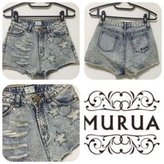 ムルーア(MURUA)のMURUA★ハイウエストパンツ(ショートパンツ)