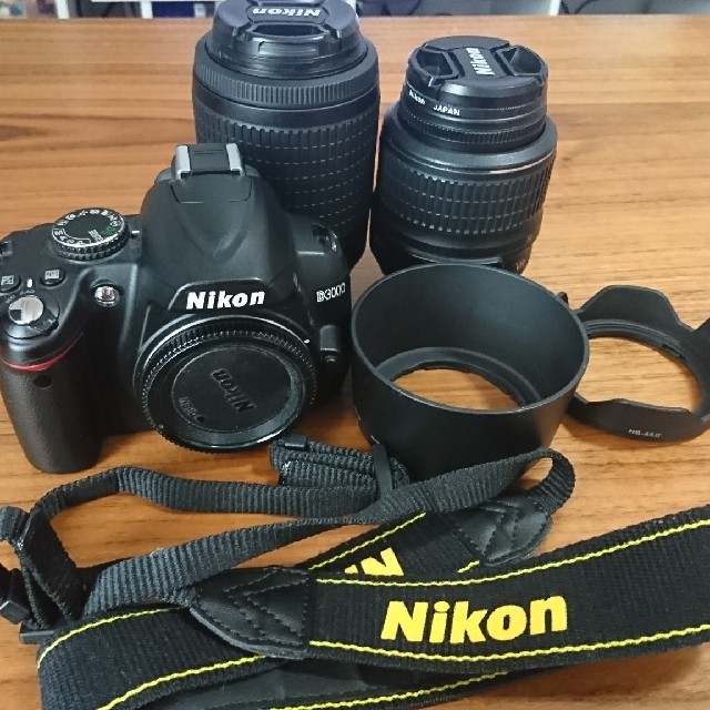 Nikon ニコン D3000 ダブルレンズ セット！