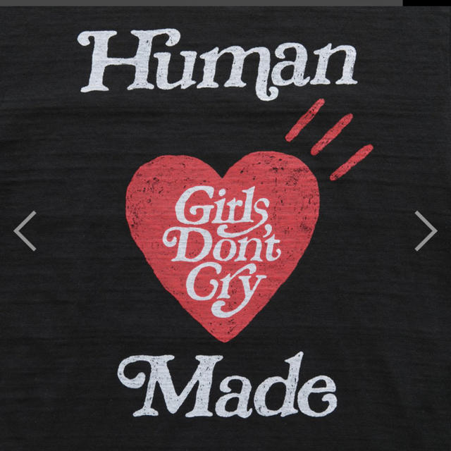 GDC(ジーディーシー)のHUMAN MADE Girls Don’t Cry コラボTシャツ  メンズのトップス(Tシャツ/カットソー(半袖/袖なし))の商品写真
