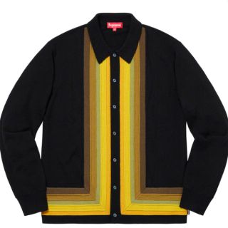 シュプリーム(Supreme)のCorner Stripe Polo Sweater(ニット/セーター)