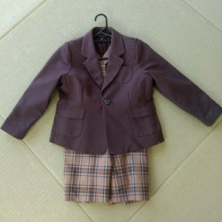 ユキトリイインターナショナル(YUKI TORII INTERNATIONAL)のYUKI TORII　ジャクエツ　制服　フォーマル　サイズ130(ドレス/フォーマル)