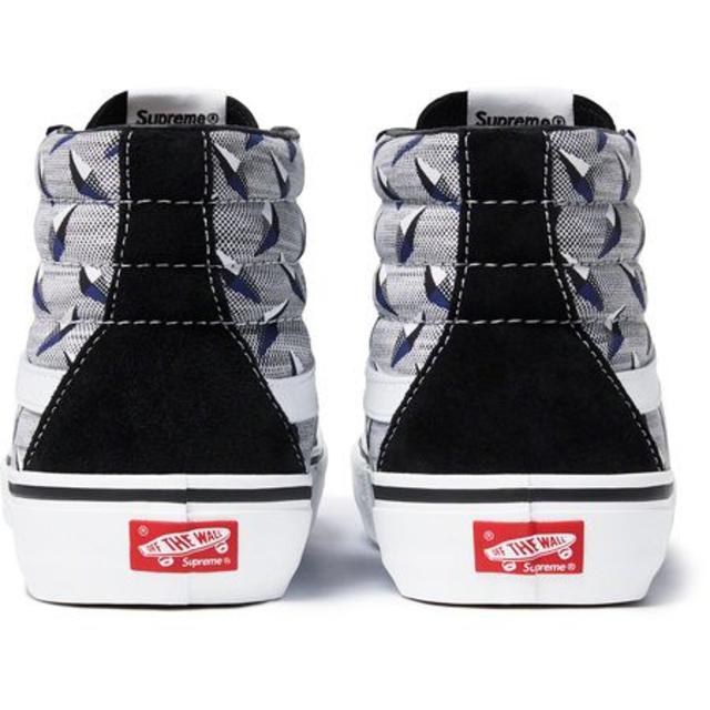 27.5cm Supreme x Vans SK8-Hi Pro 黒 国内正規