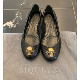 未使用　Alexander McQueen バレエシューズ　35