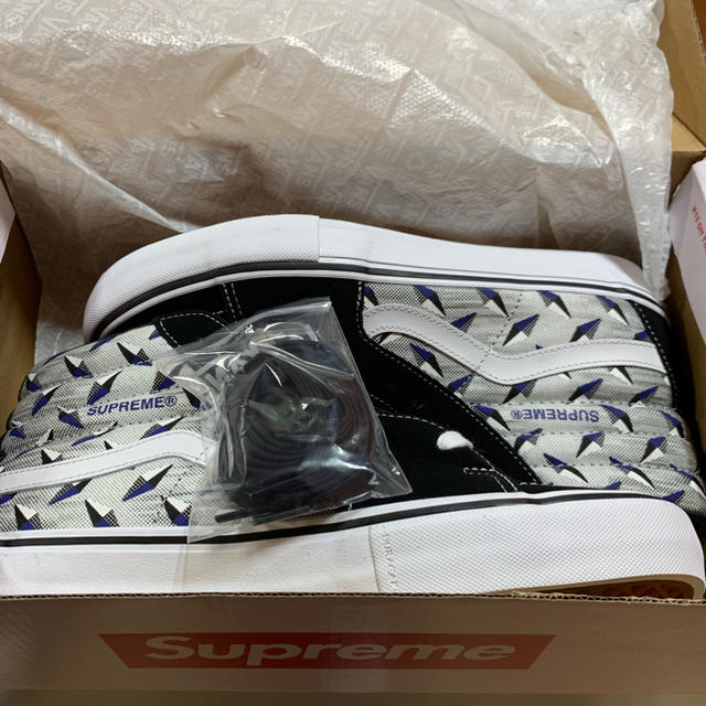 送料込 即日発送可 Supreme Vans Sk8-Hi Pro 28.5cm