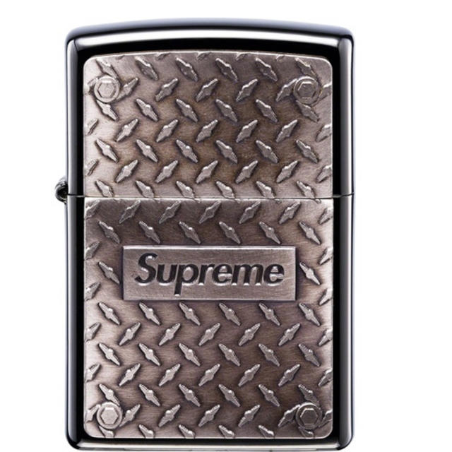 supreme Diamond Plate Zippo ジッポー