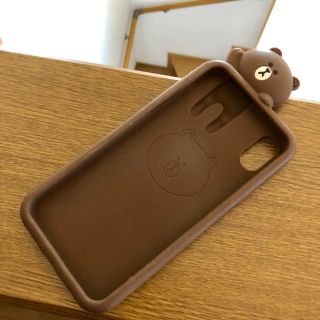 iPhone X・XS LINE BROWNケース(iPhoneケース)