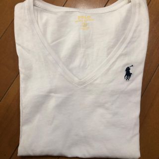 ポロラルフローレン(POLO RALPH LAUREN)のラルフローレン VネックTシャツ サイズS(Tシャツ(半袖/袖なし))